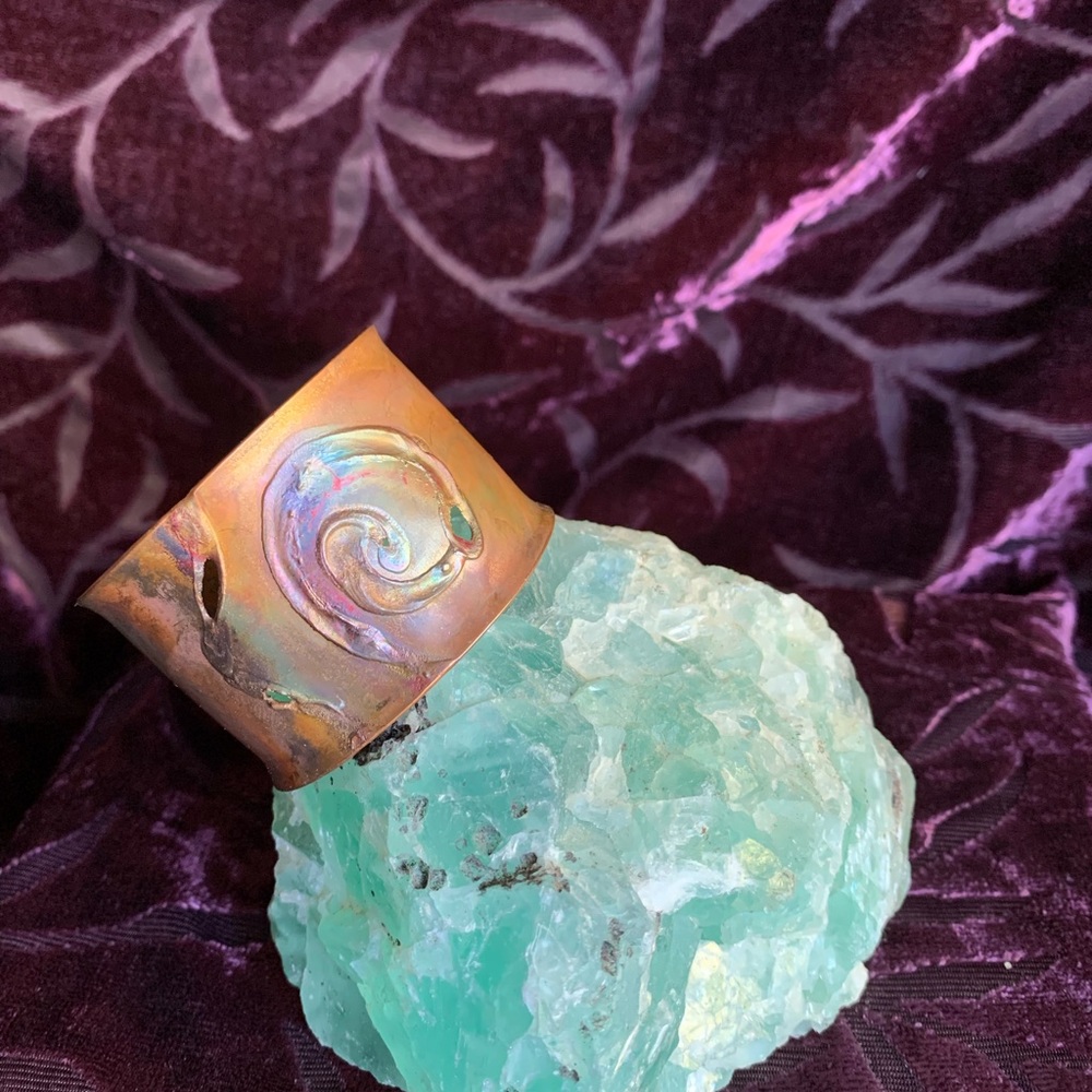 Copper cuff bracelet